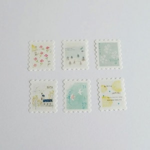 【YOHAKU】造型貼紙-信件F-015