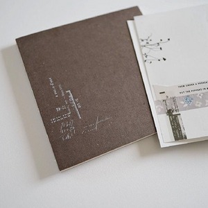 【YOHAKU】原創紙品－M-069  蝦夷松木正方note