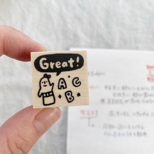 【Rinahan】跳舞的埴輪「Great」印章 RNH-013