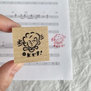 【Rinahan】貝多芬「OK」 印章 RNH-030