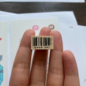 【Rinahan】條碼風格 「GOOD DAY」印章 RNH-052