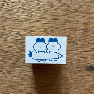 【Ikhanko】拿紅蘿蔔鉛筆的小兔子們 IKH-0035