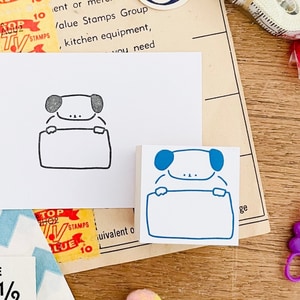 【Ikhanko】可以書寫的小狗圖案便條紙 IKH-0058