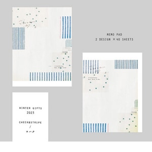 【YOHAKU】便條本 冬之星  YC-020