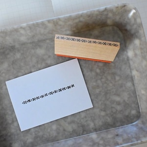 【MA7 stamp】Flower line MNS-015