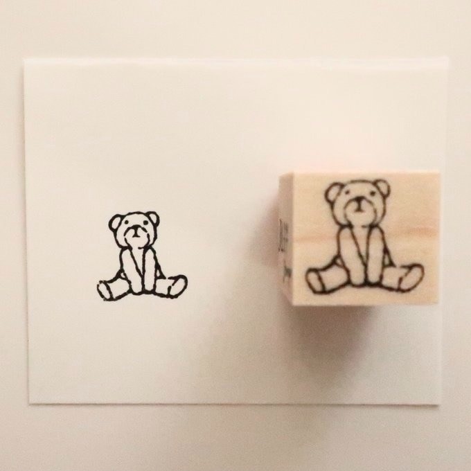 【MA7 stamp】小熊 MNS-024