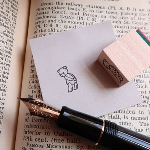 【MA7 stamp】尾巴小熊 MNS-030