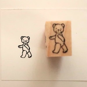 【MA7 stamp】走路小熊 MNS-035