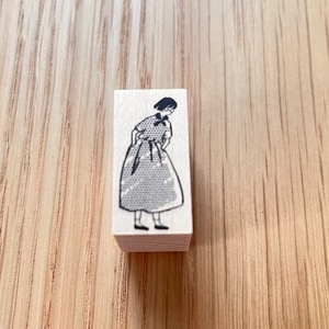 【MA7 stamp】穿圓點文子 MNS-067