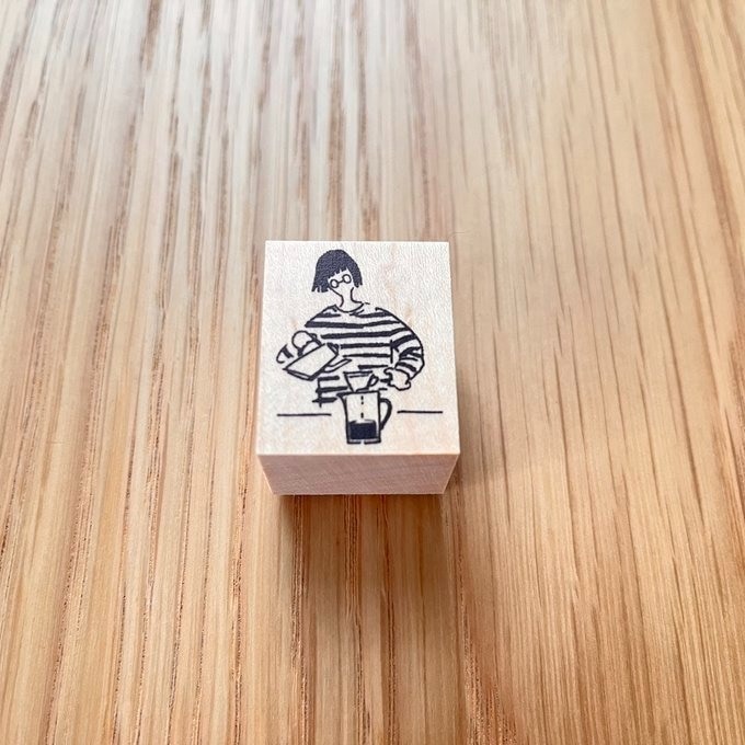 【MA7 stamp】早晨咖啡文子 MNS-070