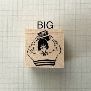 【MA7 stamp】努力讀書文子 MNS-073