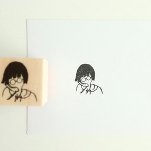 【MA7 stamp】店畫中的文子 MNS-080