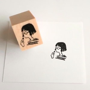 【MA7 stamp】塗唇膏的文子 MNS-088