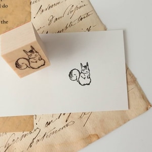 【MA7 stamp】森林的松鼠 MNS-100