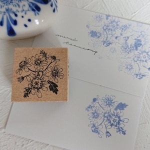 【MA7 stamp】春木菊花束 MNS-103