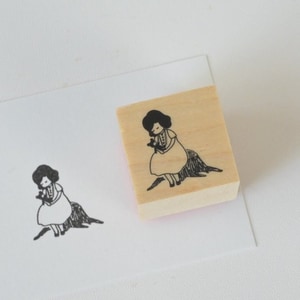 【MA7 stamp】樹樁上的Hana醬 MNS-110