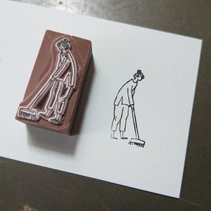 【MA7 stamp】掃地 MNS-117