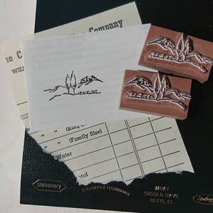 【MA7 stamp】牧場的早晨 MNS-143