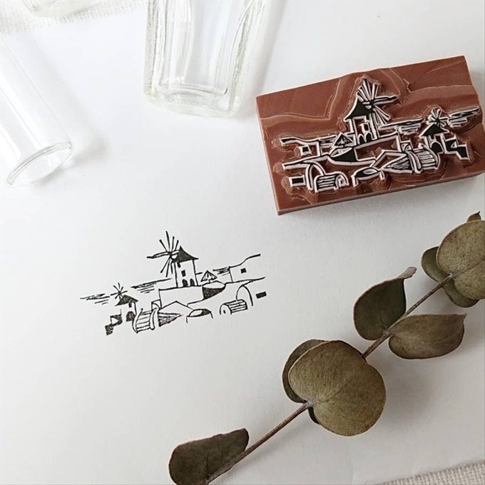 【MA7 stamp】聖托里尼島 MNS-144