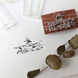 【MA7 stamp】聖托里尼島 MNS-144