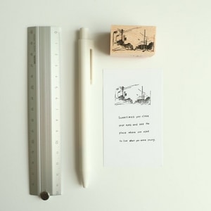 【MA7 stamp】黃昏的城市 MNS-145