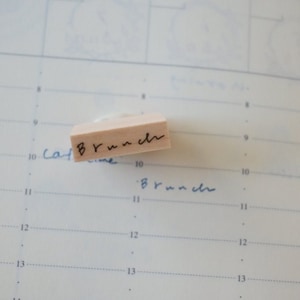 【MA7 stamp】Brunch MNS-162