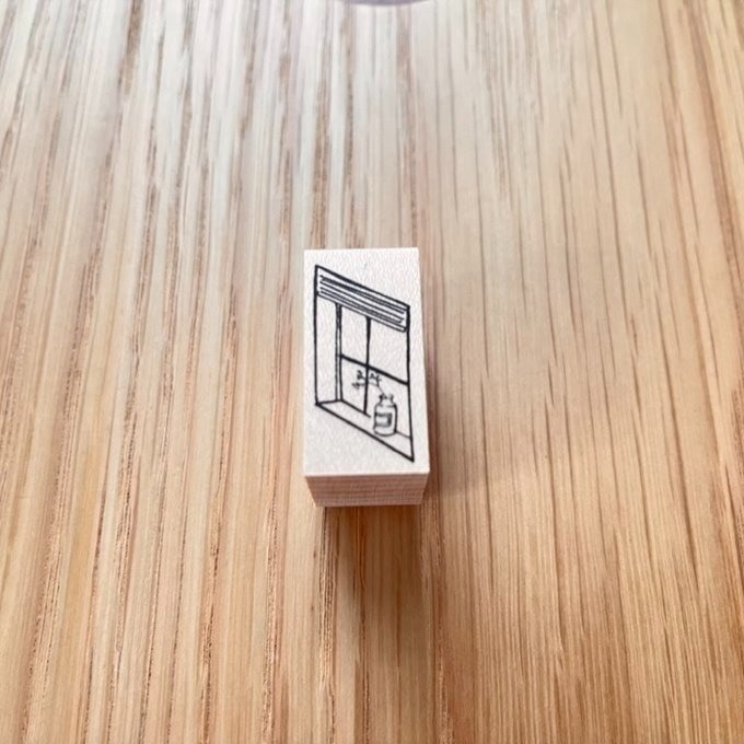 【MA7 stamp】窗邊 MNS-176