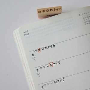 【MA7 stamp】天氣 MNS-191