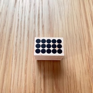 【MA7 stamp】圓圈圖案 MNS-208