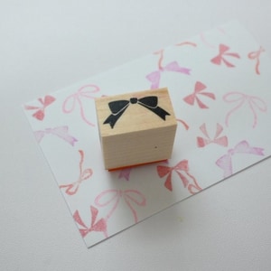 【MA7 stamp】緞帶蝴蝶結 MNS-217