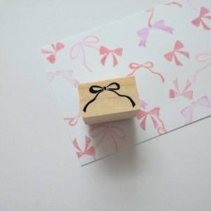 【MA7 stamp】絲帶蝴蝶結 MNS-218