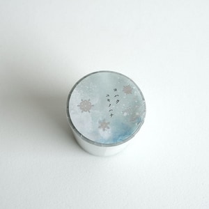 【YOHAKU】燙金捲狀便利貼 雪之花 RH-002