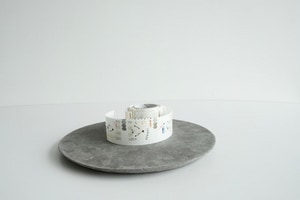 【YOHAKU】燙金捲式碎片貼紙- 冬蜇 HF-001