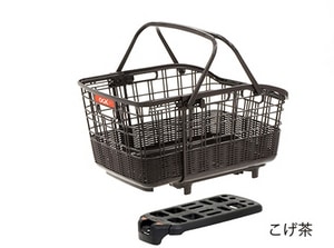 【OGK】可拆卸的藤條式滑動後腳踏車籃 RB-037B6