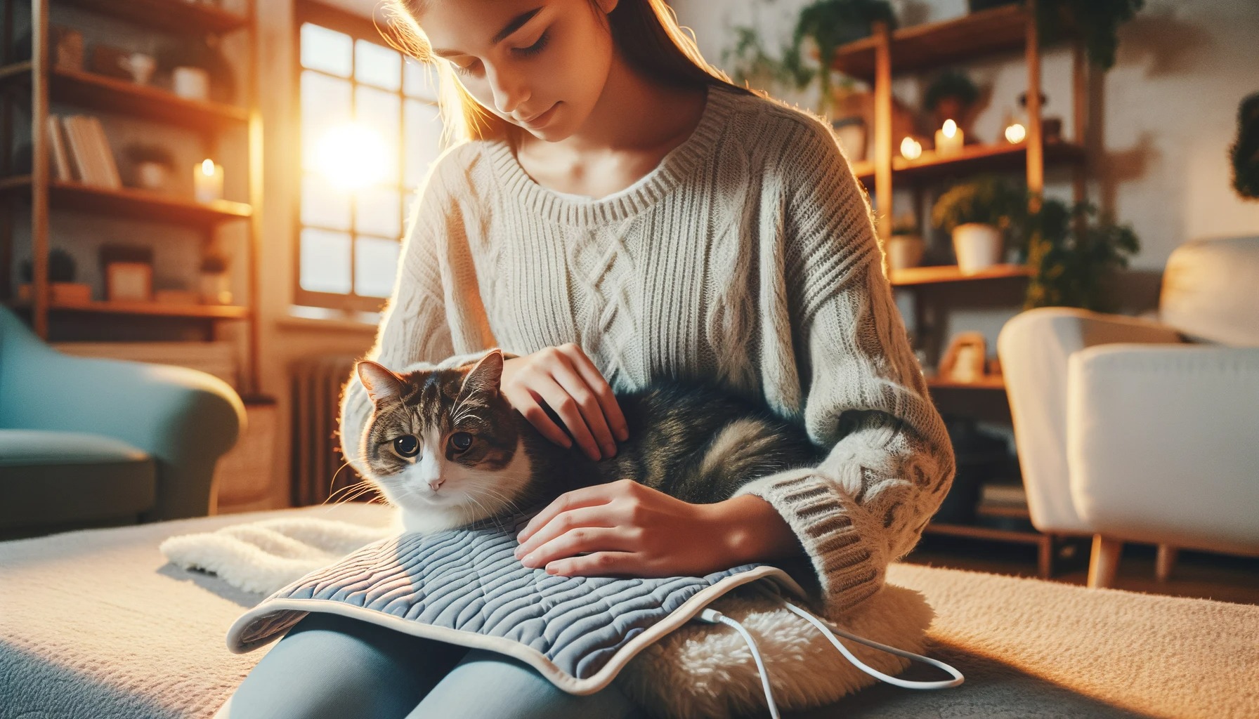 DALL·E-2024-01-22-15.55.12---A-heartwarming-photo-in-a-home-setting,-showing-a-person-gently-helping-a-cat-by-draping-an-electri DALL·E-2024-01-22-15.55.12---A-heartwarming-photo-in-a-home-setting,-showing-a-person-gently-helping-a-cat-by-draping-an-electri
