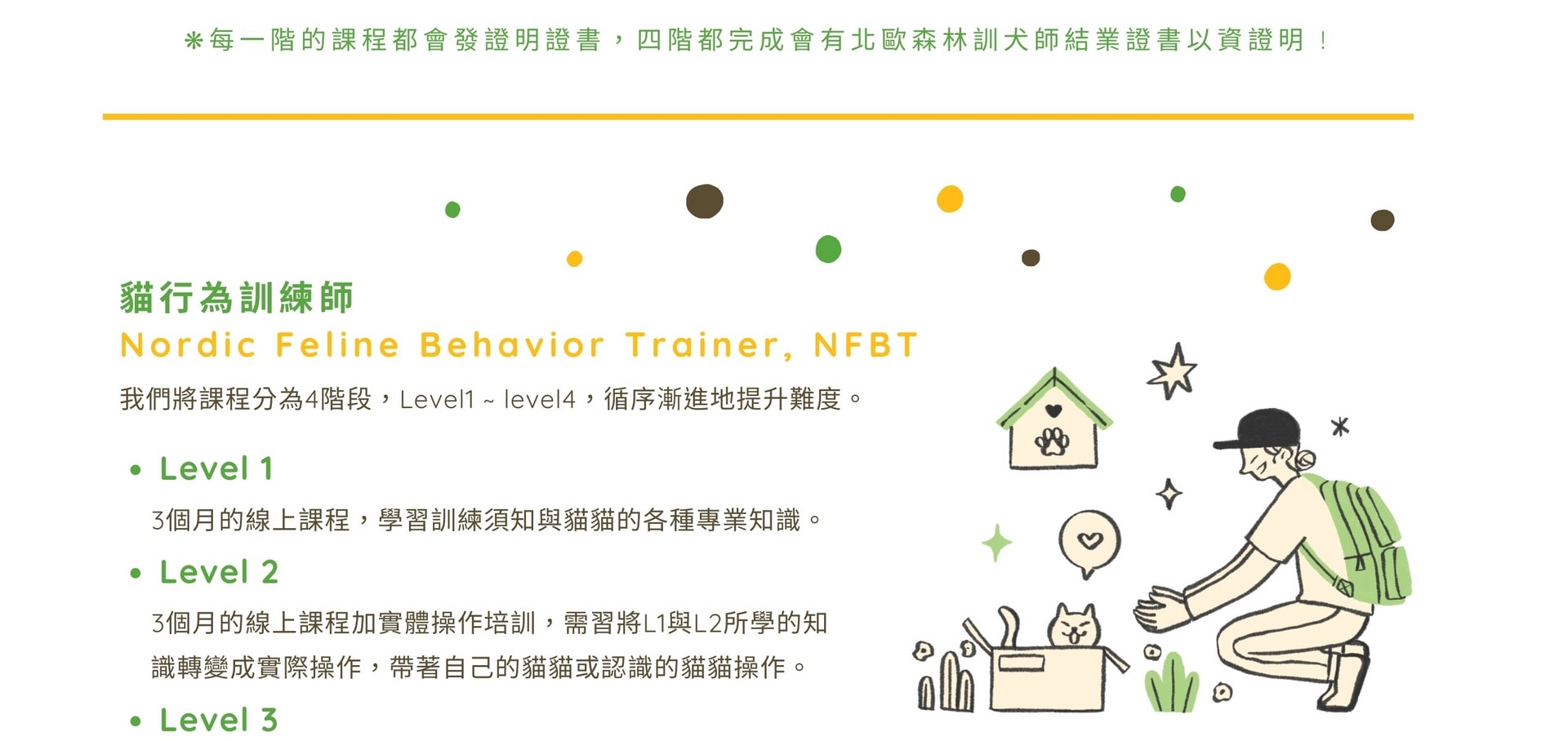 貓咪行為訓練師