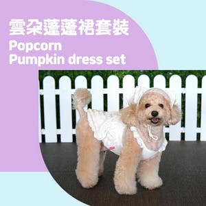 韓國【ParisDog】雲朵蓬蓬裙套裝