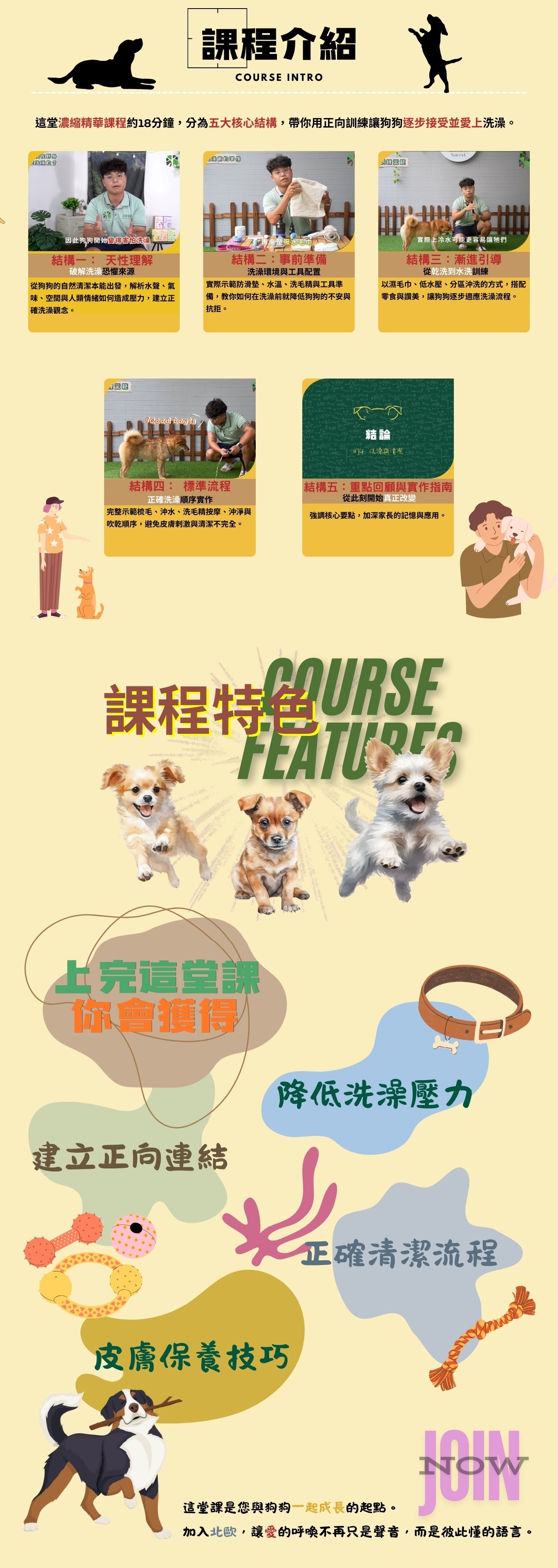 幼犬線上課程洗澡與清潔