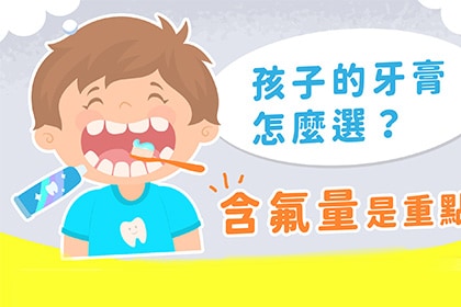 小孩牙膏怎麼挑?牙醫師:含氟量是關鍵! 小孩牙膏怎麼挑?牙醫師:含氟量是關鍵!