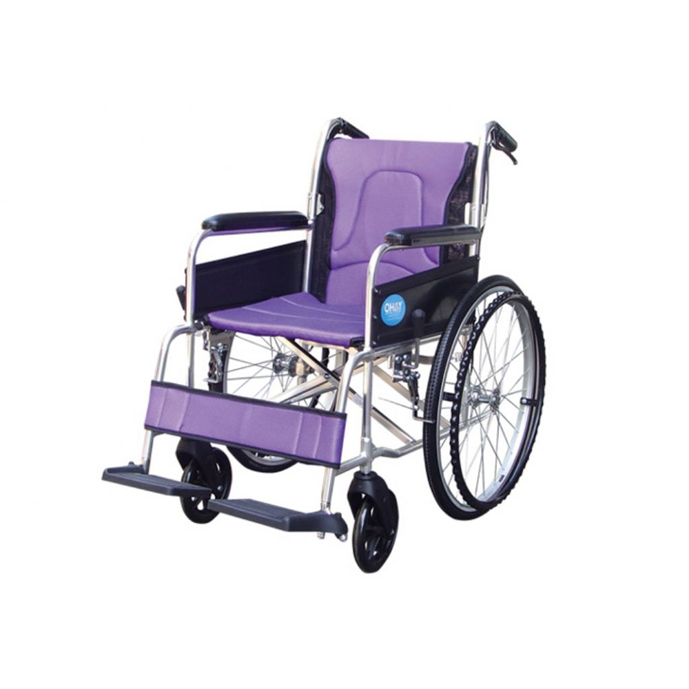 輕量化輪椅 鋁製 | 長照補助 輪椅-B款