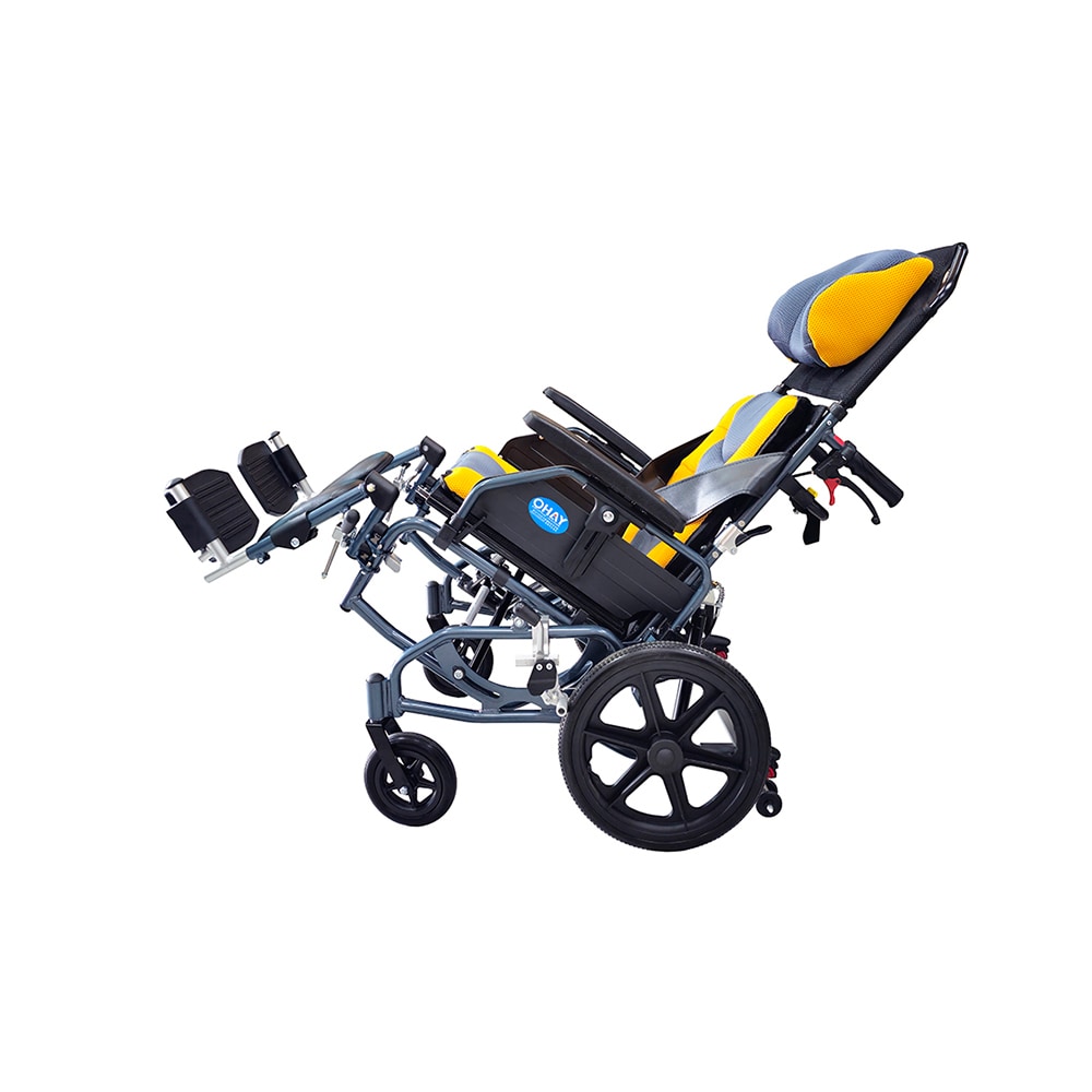 輪椅附加功能 - B款 仰躺功能 C款 空中傾倒