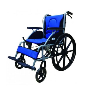 【富士康】 鋁合金輪椅 大輪折背 FZK-1500 | 台中市 輪椅 長照輔具補助 全台配送