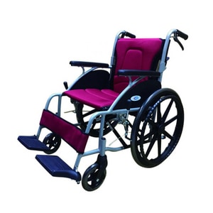 【富士康】 鋁合金輪椅 中輪折背 FZK-2500 | 台中市 輪椅 長照輔具補助 全台配送