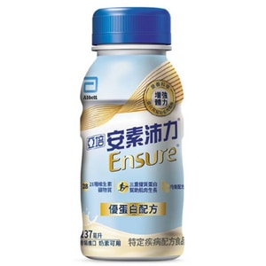 亞培安素沛力優蛋白即飲配方-香草減甜口味 237mlx24入x2箱
