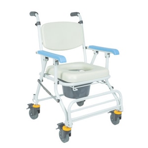 [均佳]JCS-302 不銹鋼洗澡便器椅加推手 來電訂購95折5300元