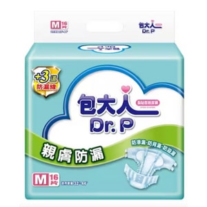 包大人 Dr.P 包大人-親膚防漏黏貼式紙尿褲(M/L-XL)