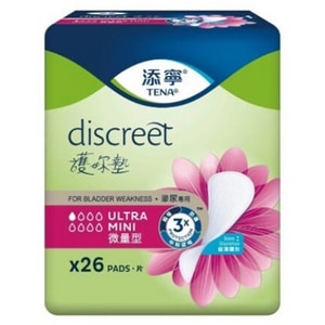 [添寧]護妳墊/防漏尿用 護墊 微量型(26片×6包/箱)