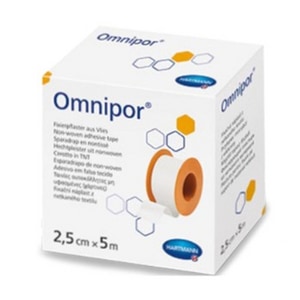 赫曼 Omnipor 抗敏透氣紙膠 1吋 (單捲)