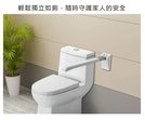 一太itai 上翻安全扶手 ET-8925-75 第1張小圖