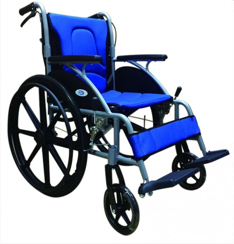 【富士康】 鋁合金輪椅 大輪折背 FZK-1500 | 台中市 輪椅 長照輔具補助 全台配送